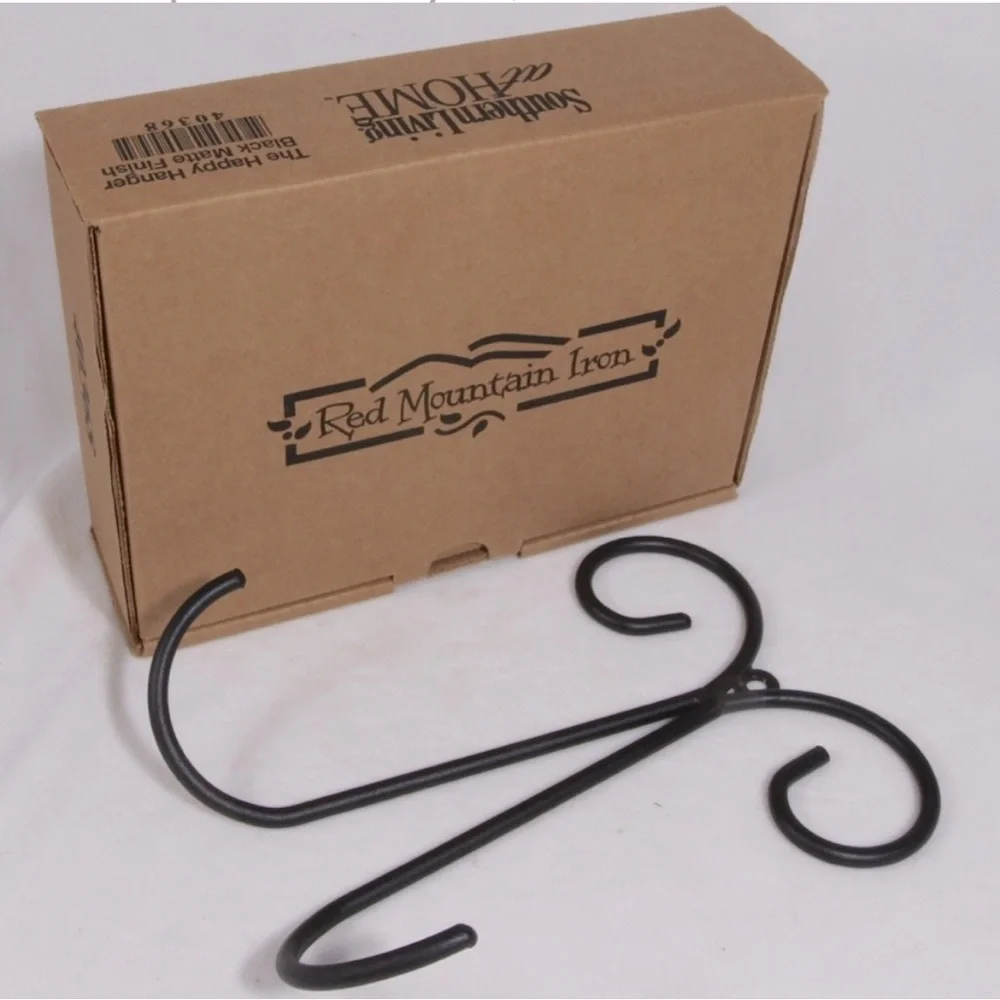 BNIB Southern Living at Home The Happy Hanger Black Matte Finish #40368